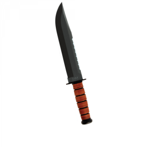 Ka-Bar Big Brother Utility Knife - Brown - Fixed Blade - Kabar Knives